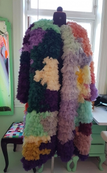 Chiffonfuskepelskåpe