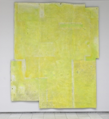 Yellow tarpaulin