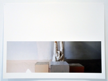 Still life with a bottle (a study of light, colour and shapes in Morandis paintings while acting as a bottle) I