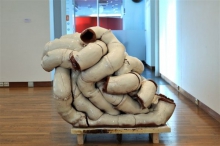 Rørskulptur (hvit)